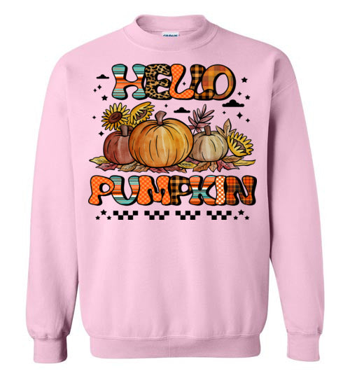 HELLO PUMPKIN SWEATSHIRTS