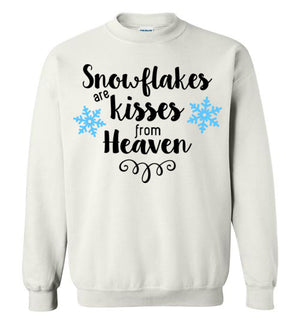 SNOW FLACKES ARE KISSES FROM HEAVEN