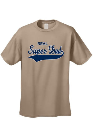 Men's/Unisex Father's Day Real Super Dad  Short Sleeve T-Shirt