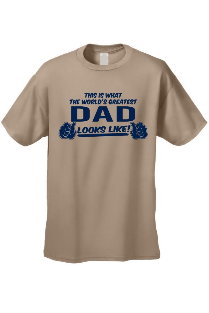 Men's/Unisex Father's Day GREATEST DAD  Short Sleeve T-Shirt