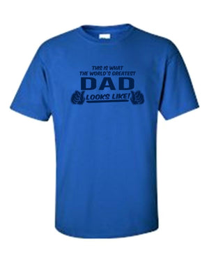 Men's/Unisex Father's Day GREATEST DAD  Short Sleeve T-Shirt