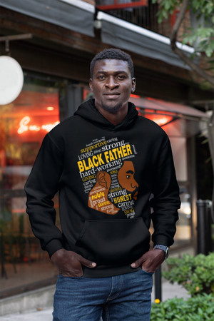 Strong Black Father Hoodies