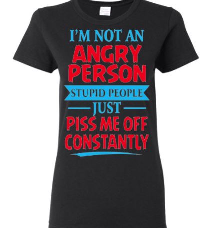 I'm not an Angry Person