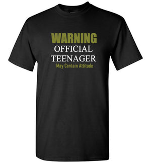 Warning Official Teenager
